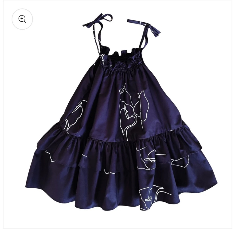 Keiki Muu - Blue Anthurium
Navy Blue Kids Casual Dress